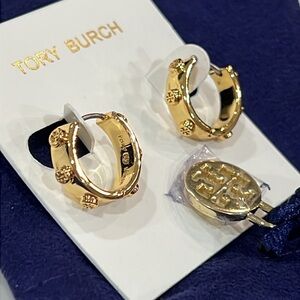 💛TORY BURCH Miller Small Hoop.